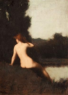 Jean-Jacques Henner A Bather Norge oil painting art